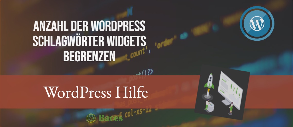 Anzahl der WordPress Schlagwörter Widget begrenzen Titel